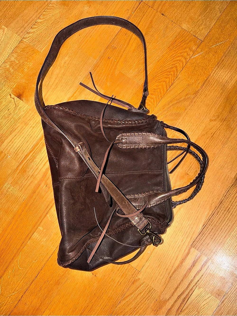 Lucky Brand Brown Shoulder Bag